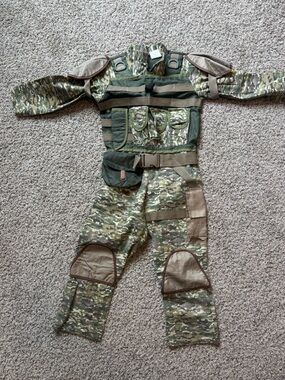 Kids army costume